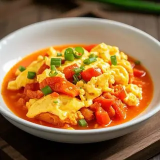 uova saltato con pomodoro番茄炒蛋