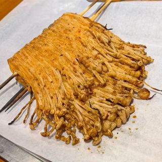 funghi enoki5pz烤金针菇