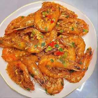 Gamberi fritti al sale pepe椒盐大虾