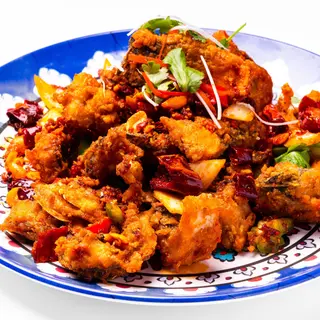 Pollo croccante piccante辣子鸡