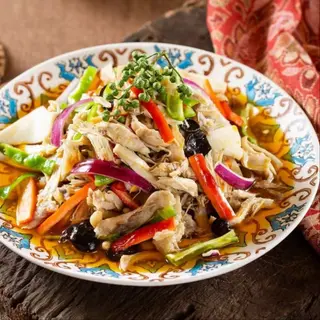 pollo condito con olio di pepe椒麻鸡