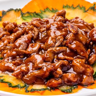 Filietto di agnello saltato con soia e zucchero它似蜜