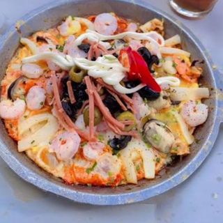 Padellata di frutta di mare