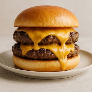 Double cheseburger