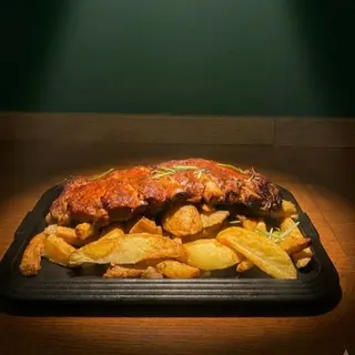 Ribs  alla paprika dolce con patate