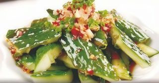 Cetrioli schiacciati