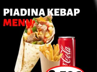 Menu panino kebap