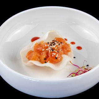 141 Tartare spicy salmo