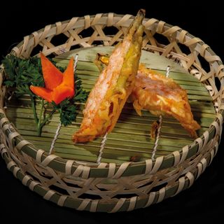 620 Fiori zucca 2 pezzi