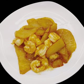 269 Gamberi al curry
