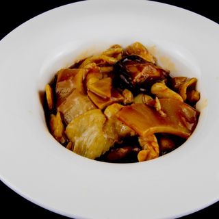 271 Pollo bambù e funghi