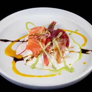 606 Sashimi burrata 10 pezzi