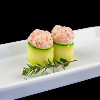 78 Gunkan ebi zucchina 2 pezzi