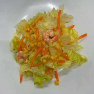 Insalata con gamberi