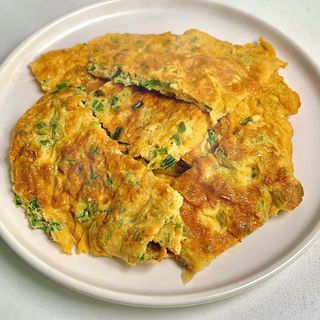 Omelette con polpa di granchio