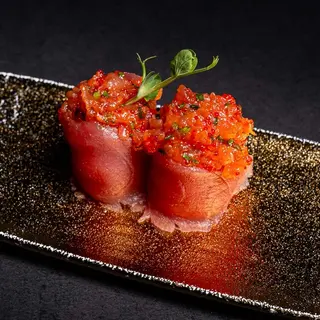 Gunkan giò spicy tonno