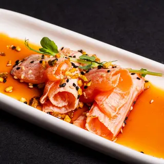 Carpaccio flambé