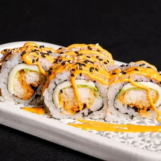 Uramaki chicken roll