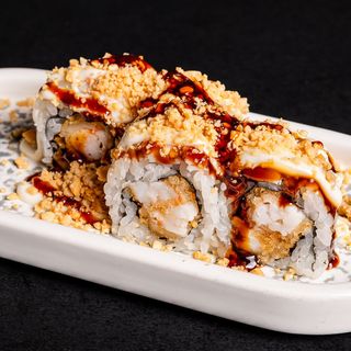 Uramaki arachide roll