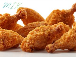 4 filetti di pollo, 6 ali piccanti