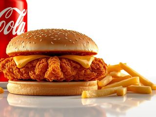 Menu Chicken Slaw Burger