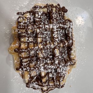 Waffel Nutella