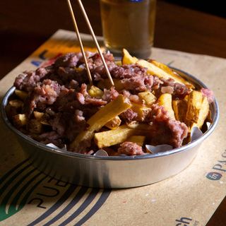 Patate con cotechino sbriciolato