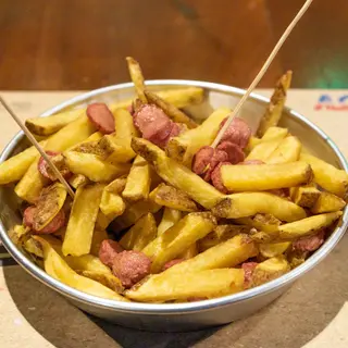 Patate con wurstel