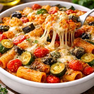 Pasta al forno all'ortolana