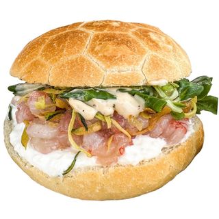 Panino gambero viola