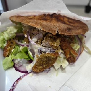 Panino con falafel
