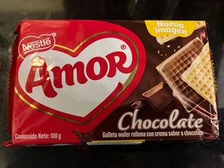 Galletas Amor chocolate