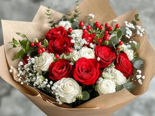 bouquets biancho rossa