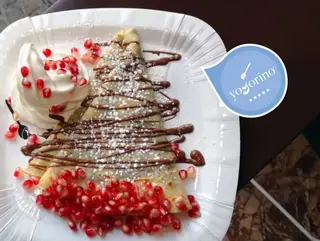 Crêpe con Frozen Yogurt
