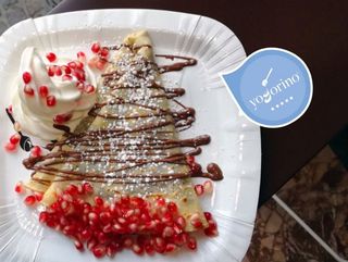 Crêpe con Frozen Yogurt