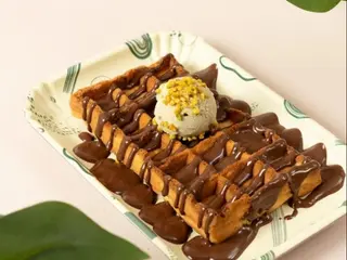 Waffle con Gelato