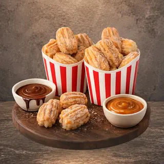 Churros ripieni di nutella