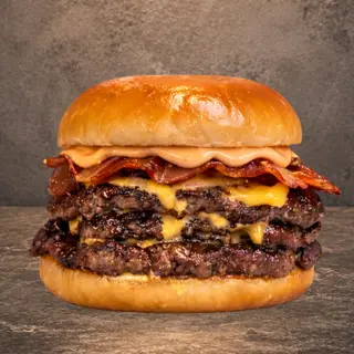 Triple Smash Burger