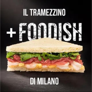 Tramezzino, carne salada, mazzancolle, citronette, rucola e maionese Artigianale