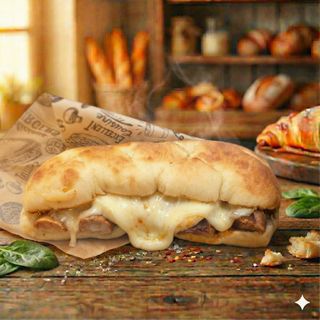 Panino Salsiccia & mozzarella