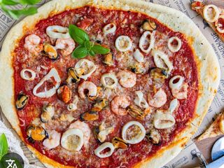 Pizza frutto di mare