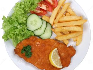 Piatto cotoletta di pollo