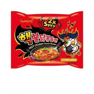 Buldak Hot Chicken Ramen x2 – Noodles più piccanti al mondo (140g)
