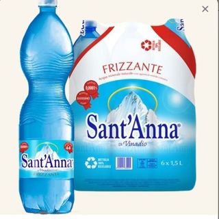 Acqua santa Anna frizzante -1.5Lt-6BT