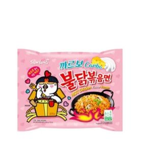 BULDAK Ramen Hot Chicken Carbonara – Ramen istantaneo al gusto di carbonara 130 gr