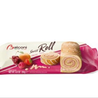 Balconi Fruit Swiss Roll -250gm