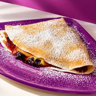 Crepes fit crema e amarena