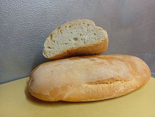 Pane casareccio senza sale 550 gr