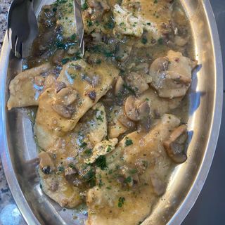 Scaloppine di pollo con i funghi