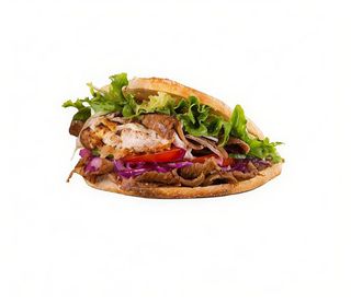 Panino kebab solo carne